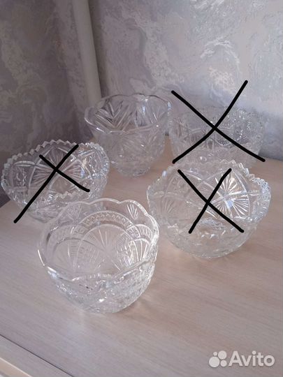 Хрустальная посуда СССР
