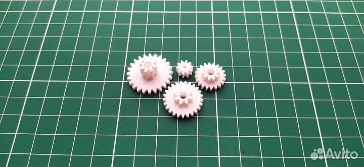 Шестерни актуатора замка двери SsangYong 4шт