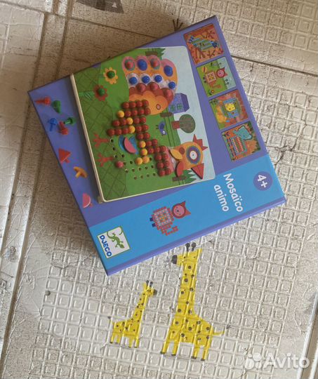 Набор для творчества djeco Мозаика. Животные