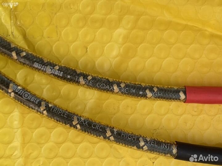 Межблочный кабель Audioplan Triple Coax CRC - 0,5м