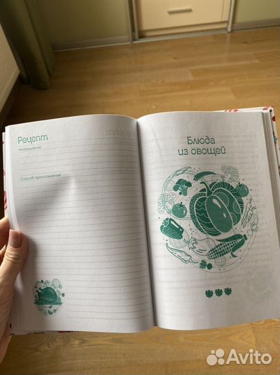 Книга для записи рецептов