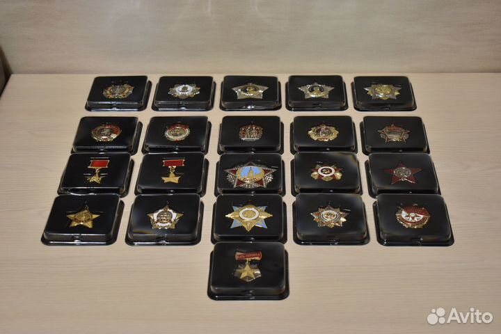 Муляжи орденов СССР (журнальная серия от аиф)