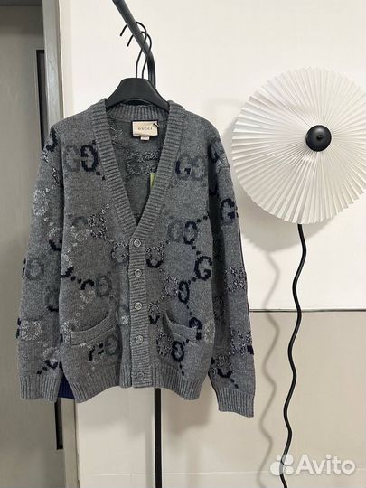 Кардиган Gucci серый