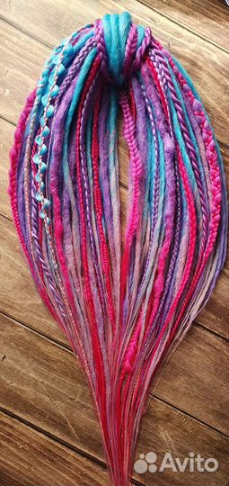 Комплект де косы и дреды