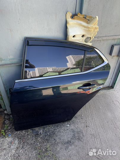 Дверь задняя левая citroen с4 b7