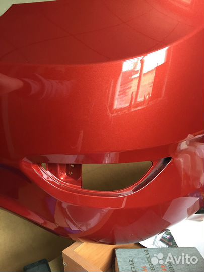 Бампер задний солярис