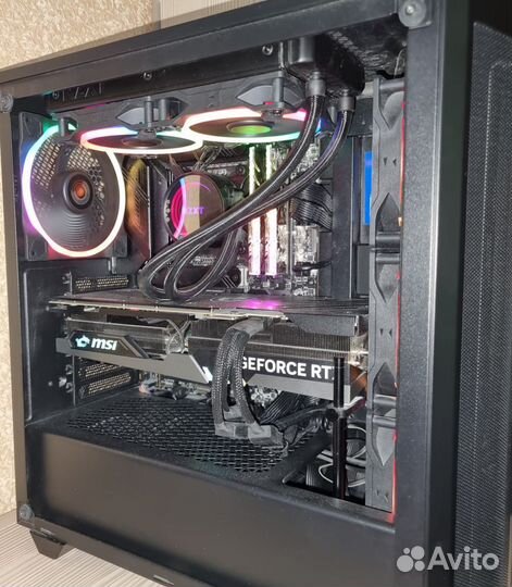 Игровой пк с монитором