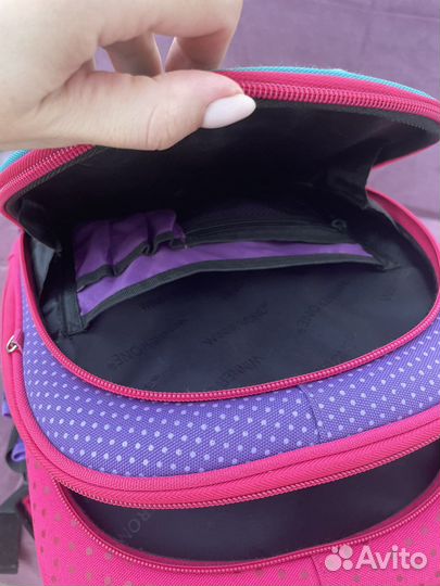 Рюкзак школьный для девочки с 1 по 4 класс