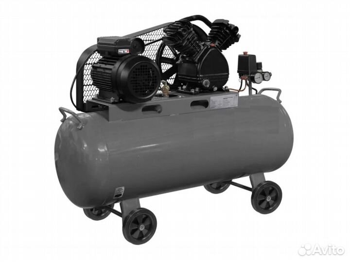 Компрессор ременной, 100 л., 2200 Вт., 460 л. мин