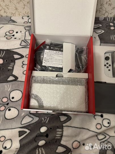 Nintendo Switch Oled новая прошитая 256гб с играми