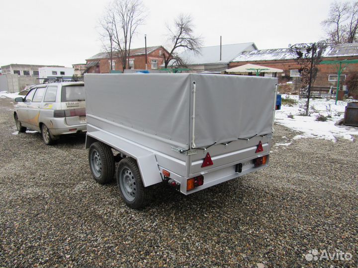 Прицеп бортовой с тентом