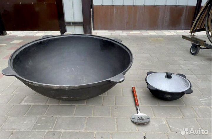 Казан на 100 литров чугунный