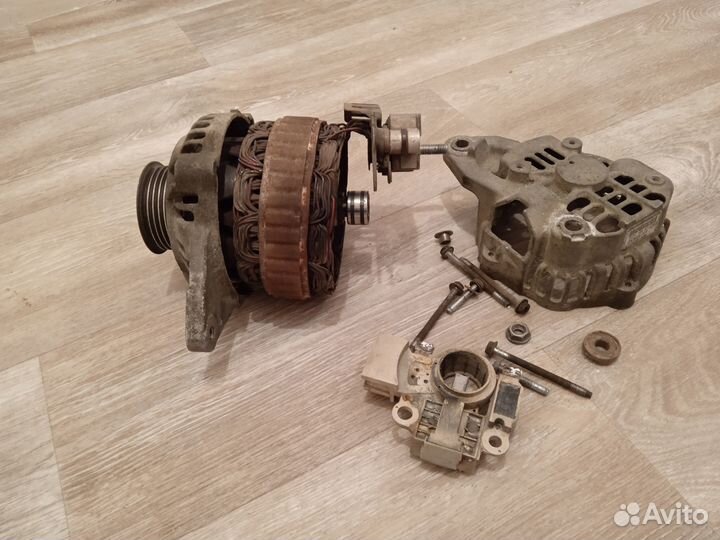 Генератор mitsubishi lancer 9 1.6 на запчасти