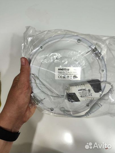 Встраиваемый круглый светильник