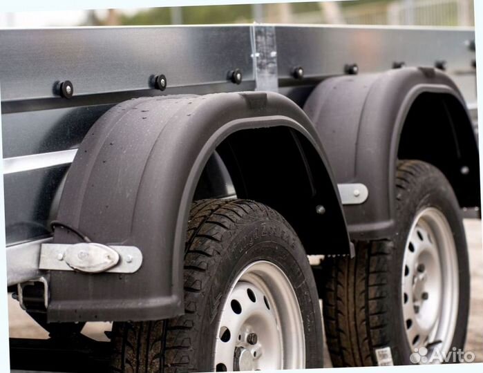 Прицеп легковой двухосный 3.5м на 1.8м Титан