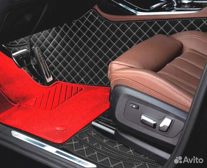3D Коврики Range Rover Салон Багажник из Экокожи