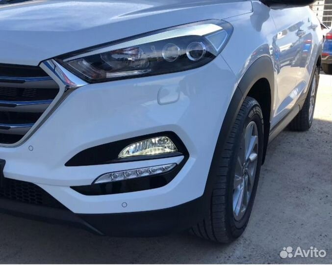 Фара противотуманная hyundai tucson 15-19