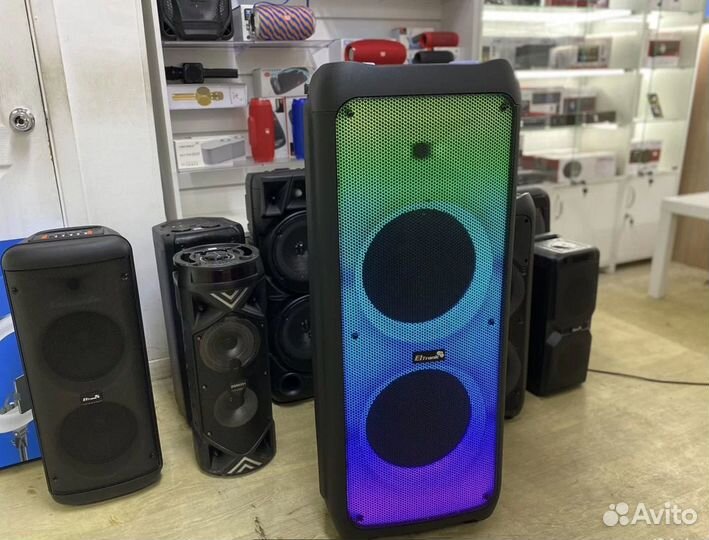 Колонка Eltronic 1500вт 105см 24кг Супер бас