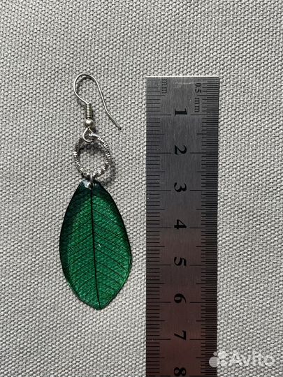 Серьги из эпоксидной смолы