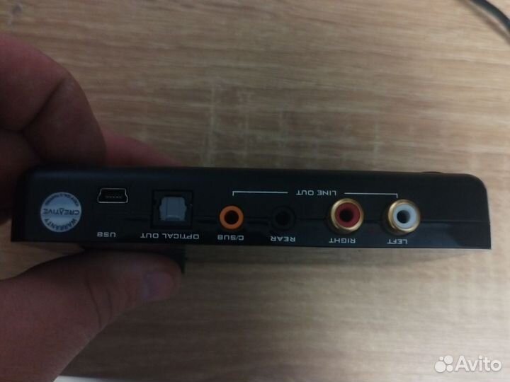 Звуковая карта creative