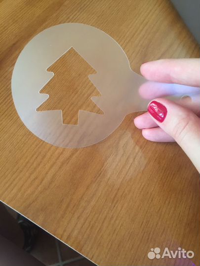 Трафареты для кофе и десертов