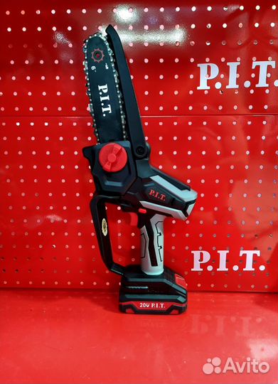 Пила цепная аккумуляторная P.I.T. PKE20H-150A 20V