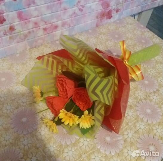 Мыло ручной работы, букеты