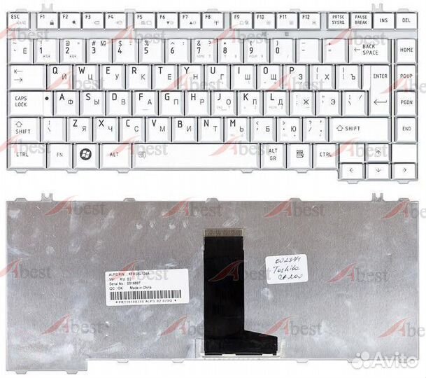Клавиатуры для ноутбуков Toshiba