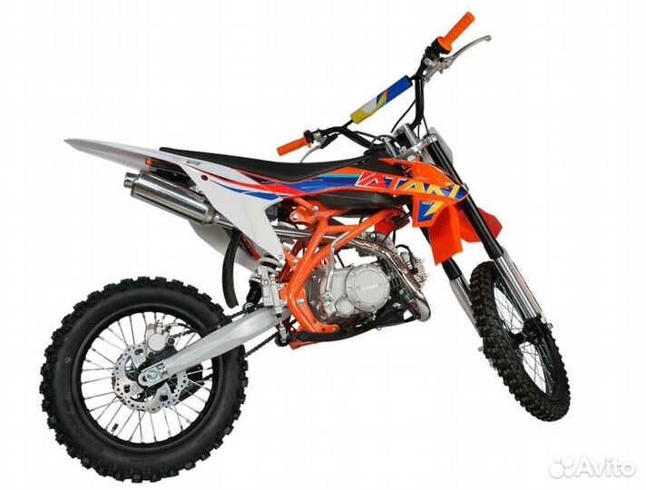 Питбайк ataki prime 125 (механ. сцепл., эл. старте