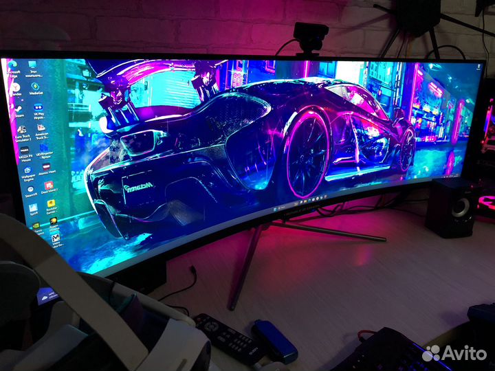 Игровой монитор 144 гц 49 дюймов