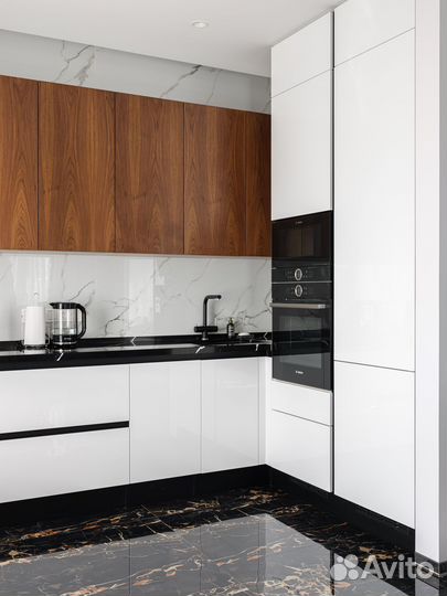 Прямая кухня на заказ под ключ