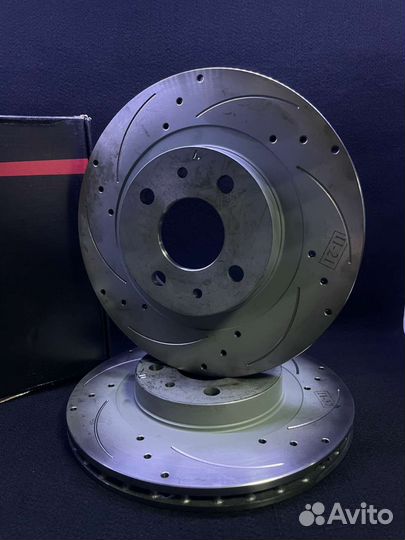 Тормозные диски ваз Приора гранта r14 спорт