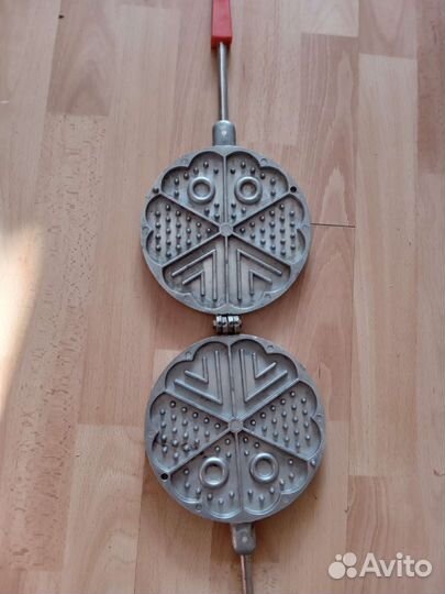 Вафельница Чугунная сковорода бу СССР