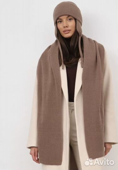 Набор шапка шарф женский