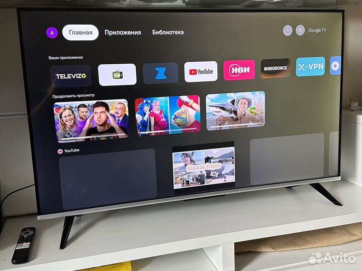 Телевизор TCL 4k 43 диагональ smart