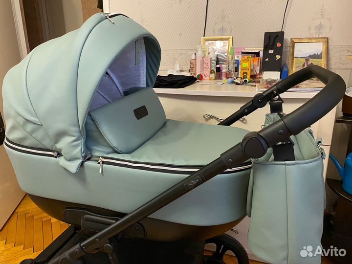 Коляска Camarelo Tisso 2 в 1 Тиффани экокожа