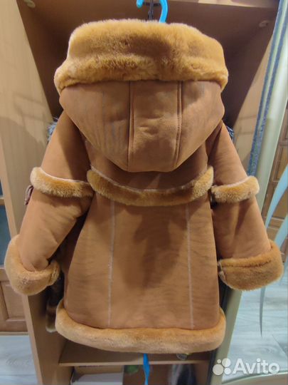 Дублёнка натуральная на девочку и Деми костюм