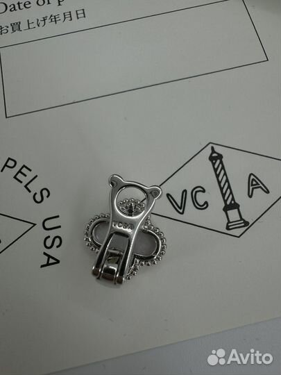 Серьги van cleef magic alhambra