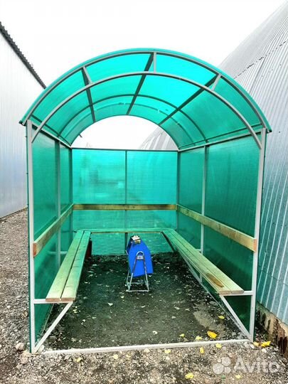 Беседка для курения. Курилка