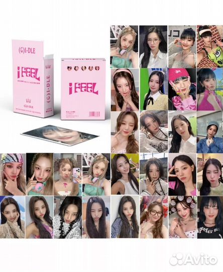 Не офицальные карточки (G)i-dle эра l feel