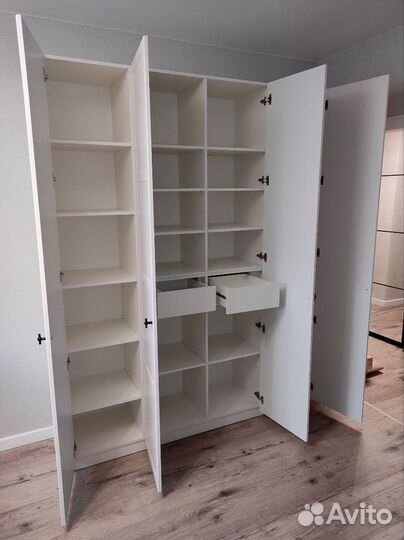 Шкаф распашной под заказ как икея