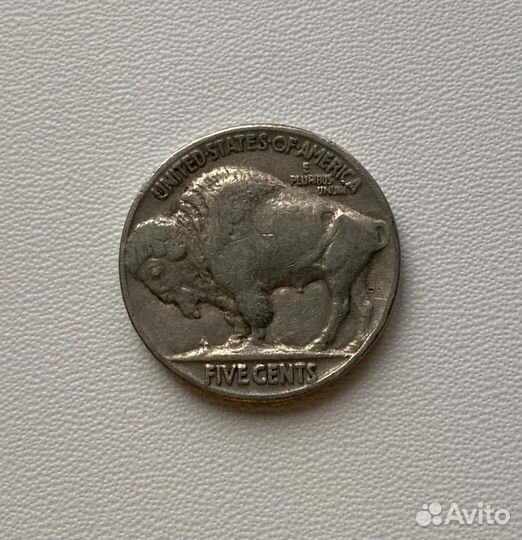 5 центов 1937 США