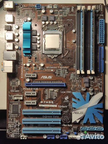 Топ1156 Asus P7H55+16GB+Xeon/Core i7-860+SSD512GB