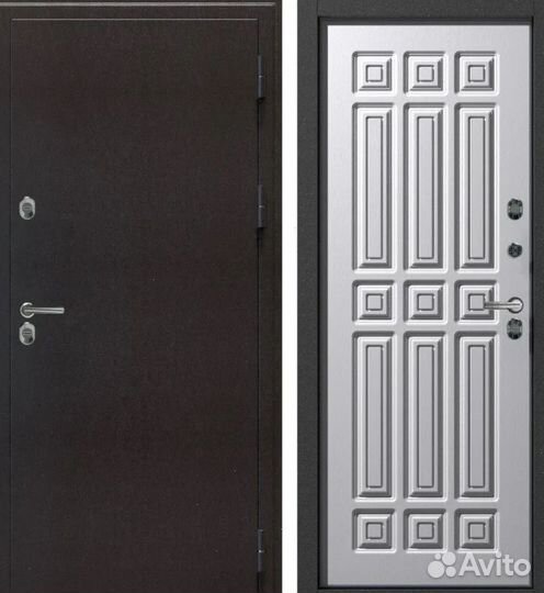 Металлические двери под ключ