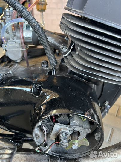 Cafe racer на базе Иж юпитер 5