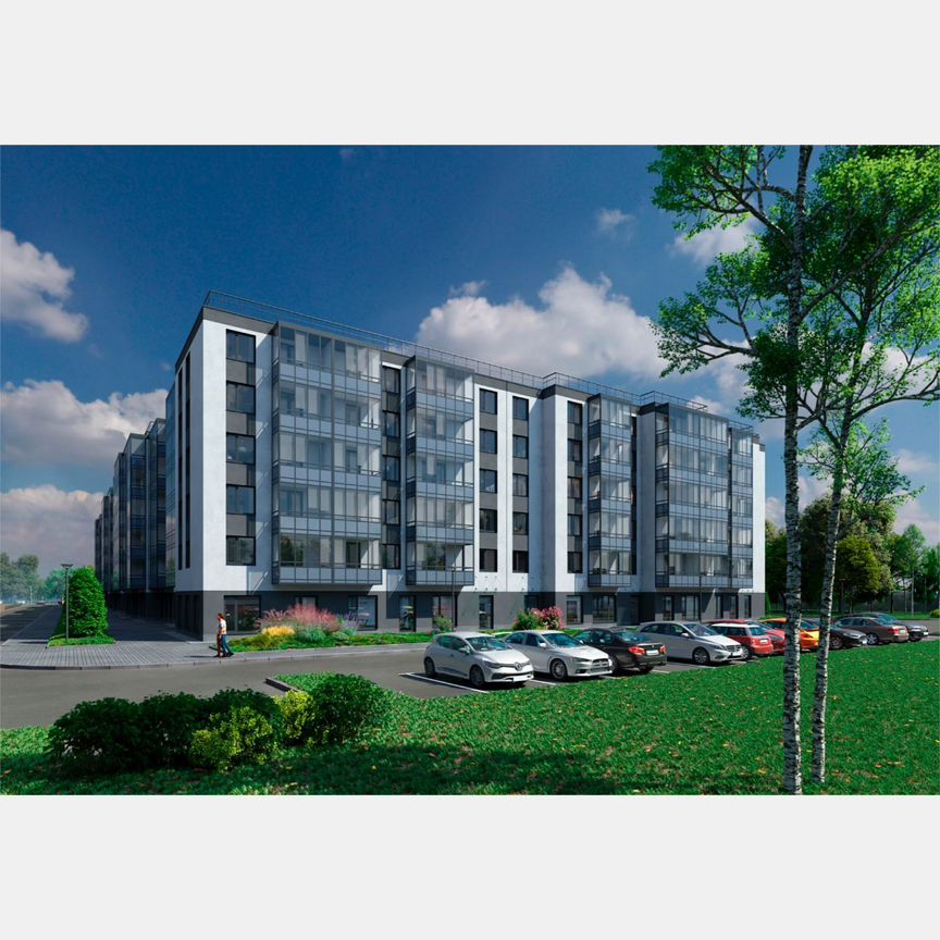 1-к. квартира, 39,9 м², 6/6 эт.