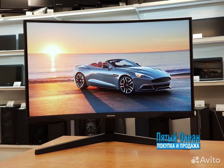 27'' (68см) Монитор Samsung C27G55tqbi 2K 144Hz