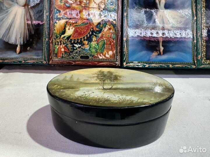 Шкатулки федоскино СССР