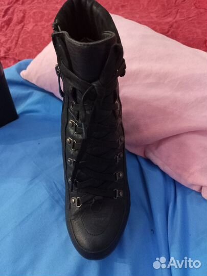 Ботильоны натуральная кожа 38