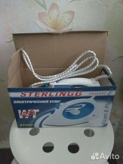 Утюг sterlingg новый